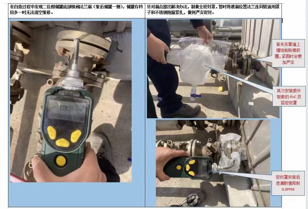 法兰气体泄漏防护系统