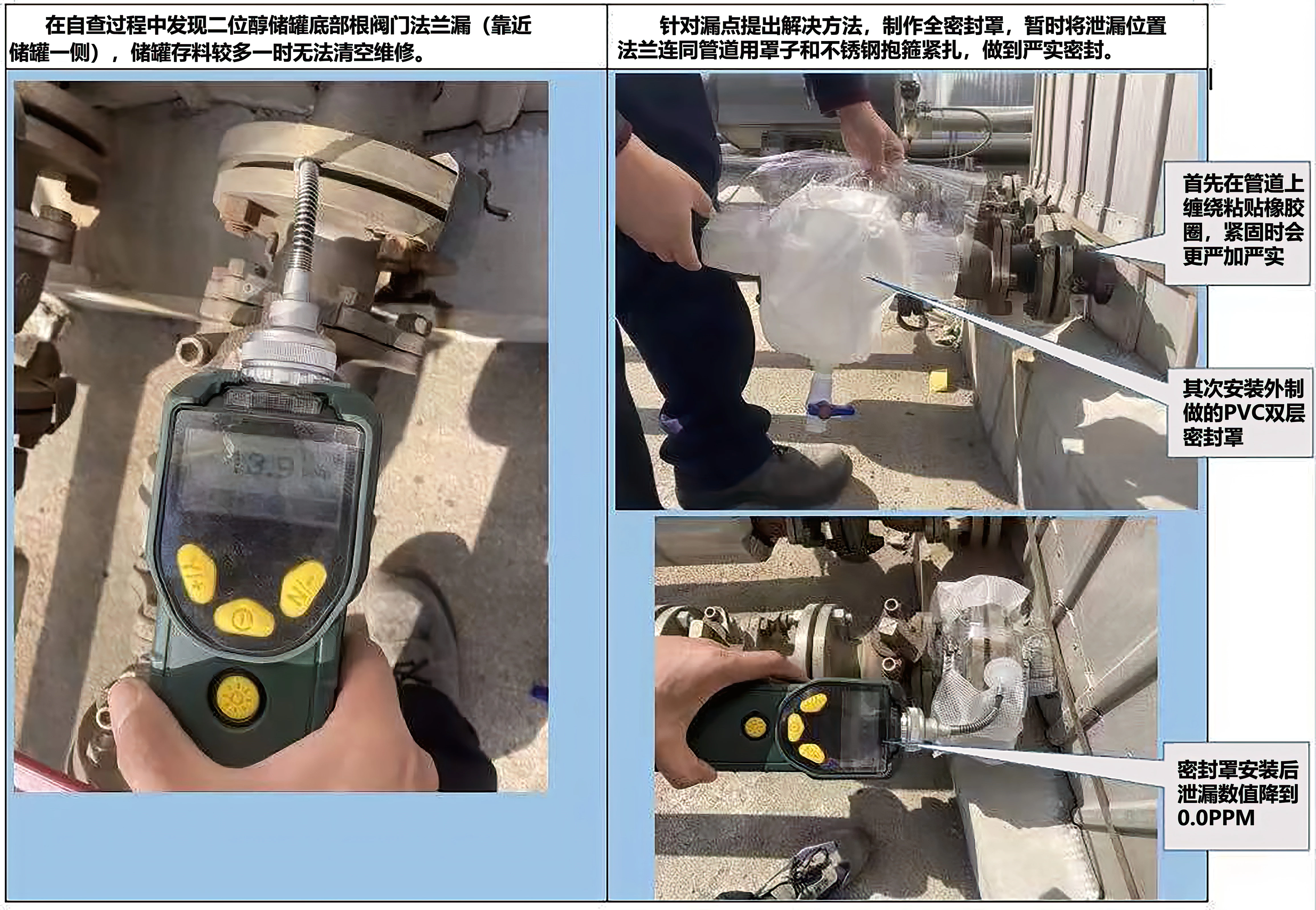 柔性双重泄漏预防系统在精细化工上应用