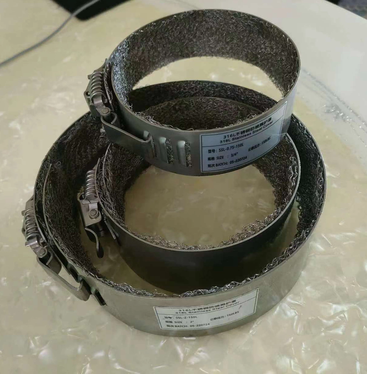为什么LNG 要用多层丝网防护