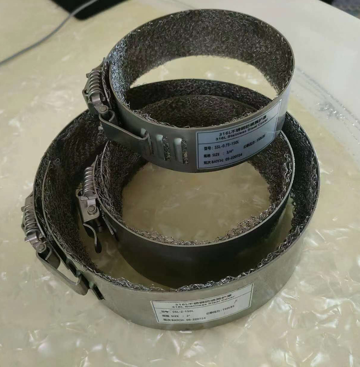 为什么LNG 要用多层丝网防护